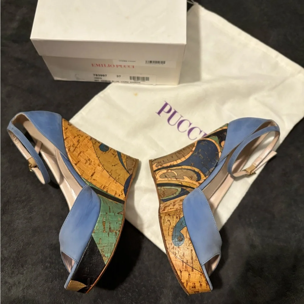 Emilio Pucci Runway Pumps Heels Wedges